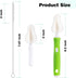 Gindasilva 10 Brushes,4 4 2 7.87" Pcs Sponge Bottle Nipple Sponge Nipple Brushes for Baby Bottles, Replacement Heads