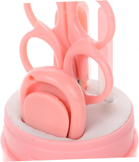 Set KOMBIUDA Nail Care Cute Case Boy Girl Grooming Kit Including Nail Clippers Scissors and Tweezers for Newborn