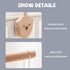 28-33inch Baby Crib Mobile Arm,HBM Wooden Mobile Arm for Crib Mobile Hanger for Crib Baby Girl Nursery Decor