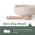 Set Miniware Fold & Scoop Baby Feeding - Silicone Travel Baby Plate With Suction & Baby Spoon - Compact, Portable