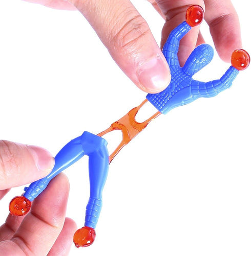 JOHOUSE Sticky Man, 24PCS Sticky Wall Climber Rolling Men, Window Crawlers for Kids Classroom Party Favors