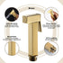 DAHSLNWKN Washing,Type1(Type3) HandheldSprayer for Toilet Square Cloth Diaper Sprayer BrassSprayer for Toilet