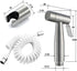 KCHTOWFZ Set 2 HandheldSprayer, Premium Stainless Steel Cloth Diaper Sprayer FunctionSprayer for Toilet