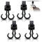 OXDFK 4 PCS Walker Hook Hanging with Dual Hook, 360 Rotation Multipurpose Stroller