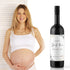MSEHKM 8 Pregnancy Announcements Wine Labels, PCS Baby Announcement Wine Labels, Pregnancy Announcement for Aunties
