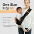 Marrlly 10-30 lbs(Black) Baby Sling Carrier Newborn to Toddler, Toddler Carrier,Adjustable Baby Sling Carrier Non-Slip