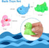 18 PCS Preschool Bath Toys Set - Rubber Cute Sea Animals, Duck Toy for Infants 6-12 Months, Bathtub Toys