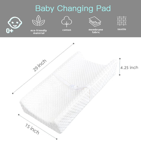 YENING 29 15 Small Changing Pad Mini x with Washable Cover Waterproof Baby Diaper Changing Pad for Dresser Table Pad