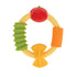 Nuby Pasta Ring Teether - 3+ Months - Soft, Silicone, Multi-Textured, Easy