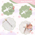 Pacifier Clip for Boys Girls, Floral Daisy Macrame Baby Paci Clip Holder, Handmade Braided Cotton Binky Clips