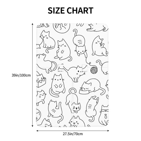Hcpwzrf Cute Cartoon Cat Baby Car Seat Cover & Nursing Cover - Breathable Stretch Multi-Use Cover for Breastfeeding