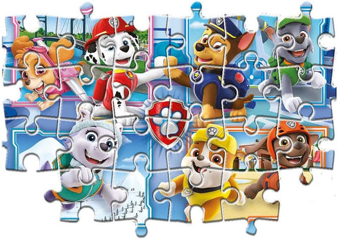 Clementoni 21617 Paw Patrol Puzzle for Children - 2 x 60 Pieces for Ages 5 Years Plus