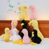 Gwxqybfe (10inch-Black) Duck Stuffed Animal, Stuffed Duck Plush Toys, Birthday for Kid Boys Girls
