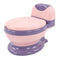 Ergonomic Pinkish Toddler Potty Training Toilet with Detachable Design