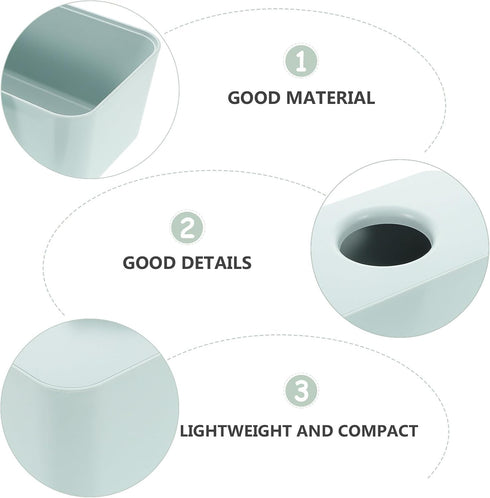 Sealable Silicone Lid Wipes Dispenser Box with Lid Wipe Holder for Travel and Car Use Refillable Moisture-Proof