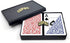 Copag 1546 Design Playing Cards, 100% Plastic, Bridge Size (Narrow) Red/Blue, Jumbo Index, 1 Set