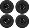 4PCS Rubber Wheel Tyres for RC Car, Antiwear, Fits WPL C-34 1/16 4WD Military Truck