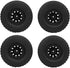 4PCS Rubber Wheel Tyres for RC Car, Antiwear, Fits WPL C-34 1/16 4WD Military Truck