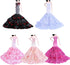 3Pcs Handmade Vintage Dress for 29cm Doll, Wedding Noble Party Gown Outfit for 11.5 inch Dolls