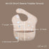 Ali+Oli Smock Bibs for Babies, BPA-Free Oeko-Tex Certified, Toddler Bibs Ages 6m+