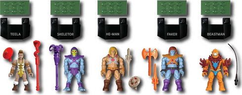 Mega Construx Heroes Battle for Eternia Collection, Micro Action Figure Building Set