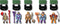 Mega Construx Heroes Battle for Eternia Collection, Micro Action Figure Building Set