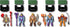 Mega Construx Heroes Battle for Eternia Collection, Micro Action Figure Building Set