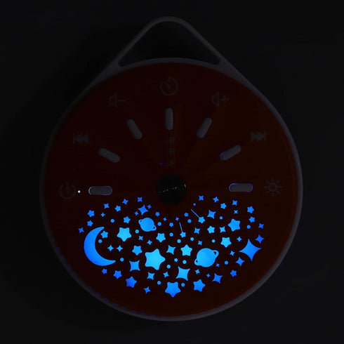 Hamwesh 7 Baby Sound Machine, LED Color Lights White Noise Machine with Dual Color Indicator for Baby Kids Adults Home