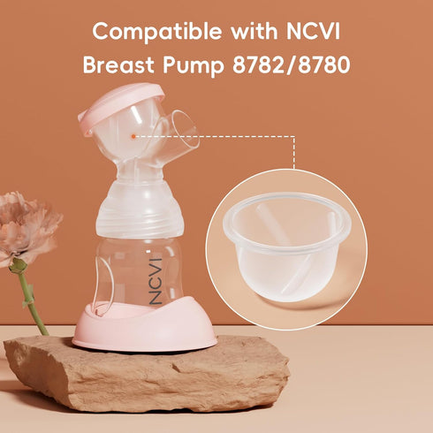 8782/8780, 1 NCVI Replacement Diaphragm Compatible with Breast Pump Accessories, BPA Free, PC