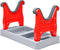 ERNST Ultra Stand: A Red/Gray RC Model Airplane Stand Designed for Durability