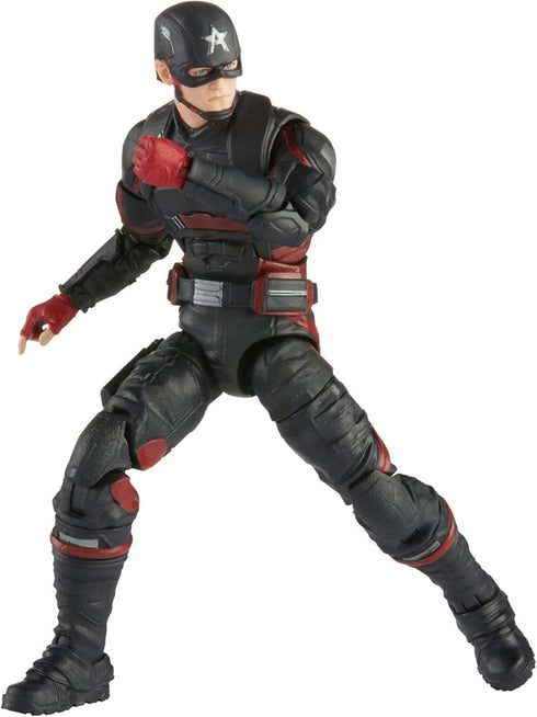 Marvel Legends Series 6-Inch Action Figure Toy U.S. Agent with 2 Accessories, for Kids Ages 4 and Up