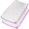 HonestBaby Organic Cotton Changing Pad Covers (Set of Two), Love Dot, One