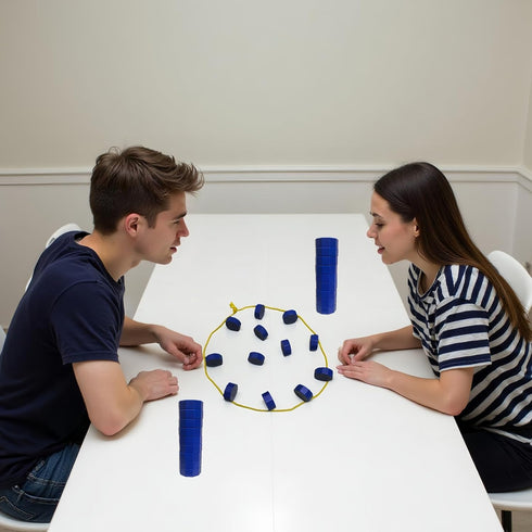 Magnet Chess Game Magnet Game with String for Easter Basket Stuffers Family Games Night, Great Fun Puzzle Strategy