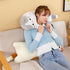 27inch) Cat Plush Stuffed Animals Cute Long Cat Body Pillow Plushies Soft Huggable Kitty Pillows for Girls Kids Adults
