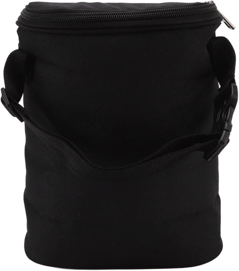 VGEBY Baby Bottle Cooler Bag, Insulated Thermal Tote Pouch for Breastmilk Storage Outdoor Travel (Black) Nylon Reusable