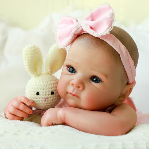20 Inch Swimming 3+ KSBD Reborn Baby Dolls - Realistic Baby Doll Real Life Baby Dolls Lifelike Newborn Baby Doll Girl