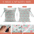VBCVBGFH 4 Pack Cute Bow Cherry Wet Bag Waterproof Washable Reusable Wet Dry Bag for Swimsuit Dirty Clothes Soiled
