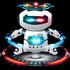 Musical Dancing Walking Robot Toy for Kids, 360° Body Spinning, Flashing Lights, Fun Figure Toy for Toddlers