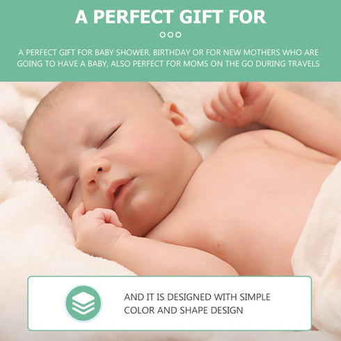 Gentle Electric Nail Polishing Tool in Soft Green - Safe for Newborn Grooming