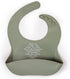 Be A Heart Silicone Baby Bibs, Adjustable Waterproof Bibs, Meal Blessing Bibs
