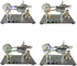 Qing Shuang Stirling Engine Steam Engine Physics Experiment, Educational Toy Generator with Colorful LED