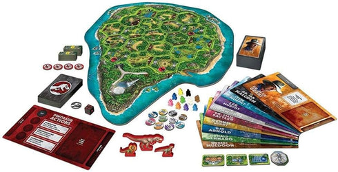 Ravensburger Jurassic Park Danger! Adventure Strategy Board Game for Ages 10+, 2 to 5 Players
