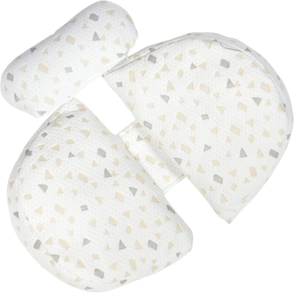 Hemoton Pregnancy Pillow with Adjustable Wedge for Supportive Side Sleeping Maternity Cushion