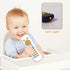 Baby TV Remote Control Toy - Musical Learning Toy with Sound and Light for Toddlers 6-36 Months, White