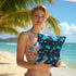 zcyxuuw Waterproof Wet Bag for Swimsuit, Travel Beach Wet Dry Bag, Hidden Zipper Reusable Starfish Baby turtle Wet