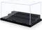 Minifigure Display Case for Action Figures Blocks, Clear Dustproof Acrylic Storage Box with Steps