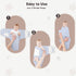 3 Pack 100% 3-6 3-6 Susurration Swaddle Sleep Sacks Muslin Cotton Swaddle Blanket Small Baby Wrap for Months Newborn