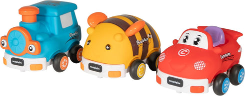 MUKIKIM My Little Ride - Charlie The Train Remote Control Car for Ages 2+ Toddlers with Crash-Resistant Design