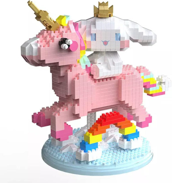 Mini Building Blocks, Micro Blocks, White Puppy 6033, 949 Pieces, Best Gifts for 15 Years Old and Up