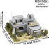 WW2 Set(928PCS). Military Battle Fort Building Block Suitable for Secondary Creation.Build Different Combat Buildings.